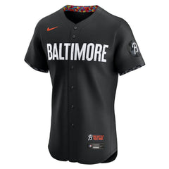 Baltimore Orioles City Connect Elite Jersey - Black | Nike