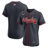 Atlanta Braves Alternate Elite Jersey - Navy | Nike