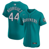 Julio Rodríguez Seattle Mariners Alternate Elite Jersey - Teal | Nike