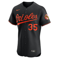 Adley Rutschman Baltimore Orioles Alternate Elite Jersey - Black | Nike