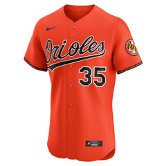 Adley Rutschman Baltimore Orioles Alternate 2 Elite Jersey - Orange | Nike