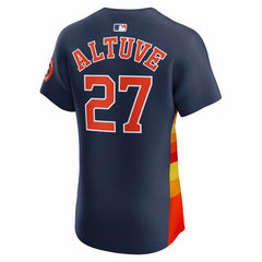 Jose Altuve Houston Astros Alternate 2 Elite Player Jersey - Navy | Nike