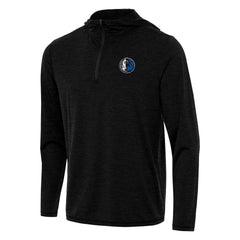 Dallas Mavericks Antigua Tidy Quarter-Zip Hoodie sale - Heather Black discount