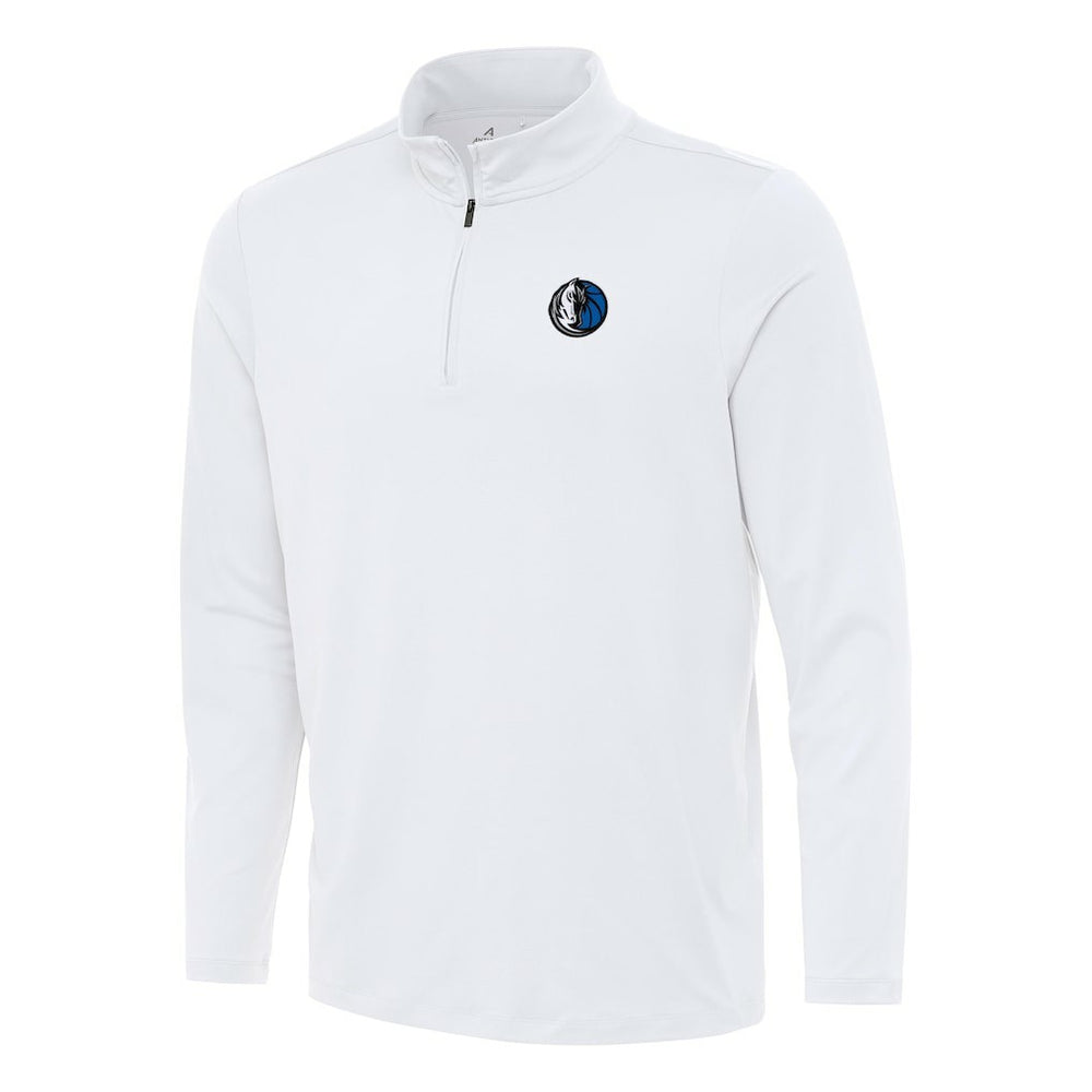 Dallas Mavericks Antigua Reprocess Quarter-Zip Top sale - White for sale