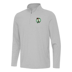 Boston Celtics Antigua Twine Quarter-Zip Top - Gray online