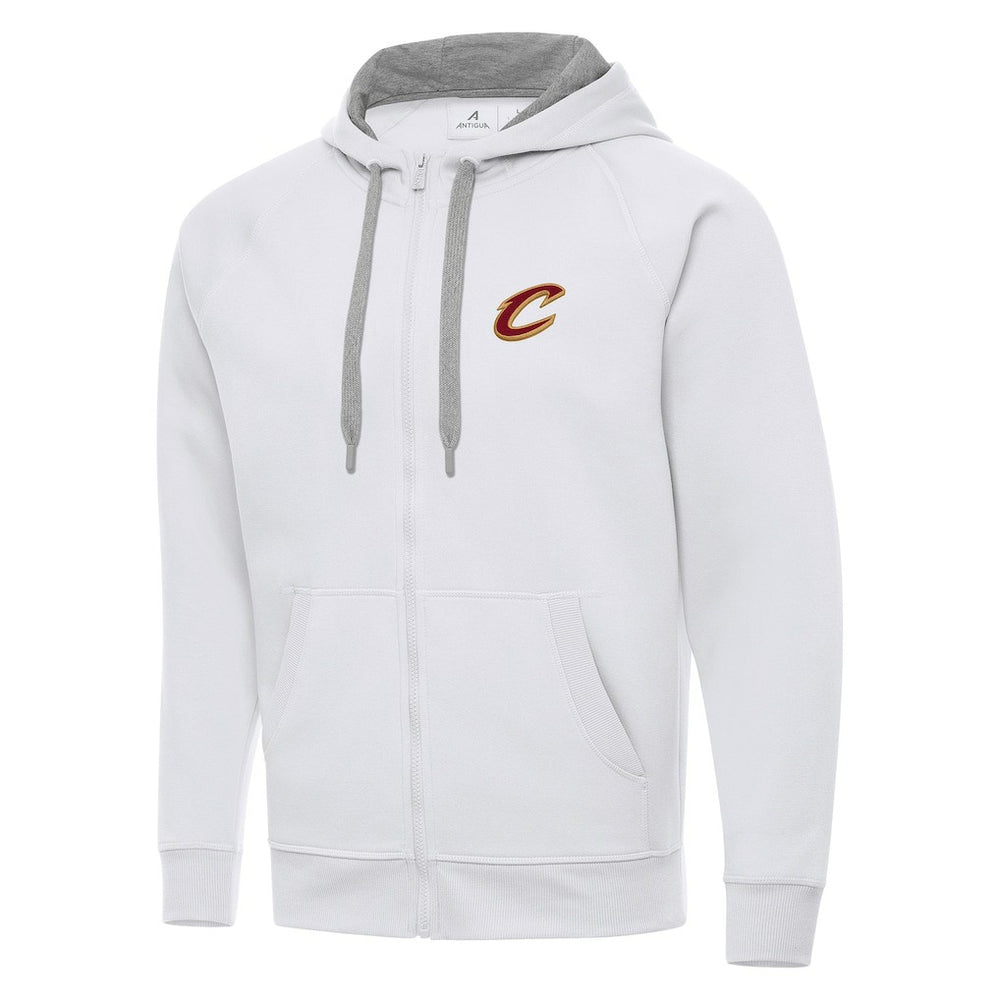 Cleveland Cavaliers Antigua Big & Tall Victory Full-Zip Hoodie Jacket sale - White online