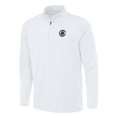 LA Clippers Antigua Reprocess Quarter-Zip Top - White shop