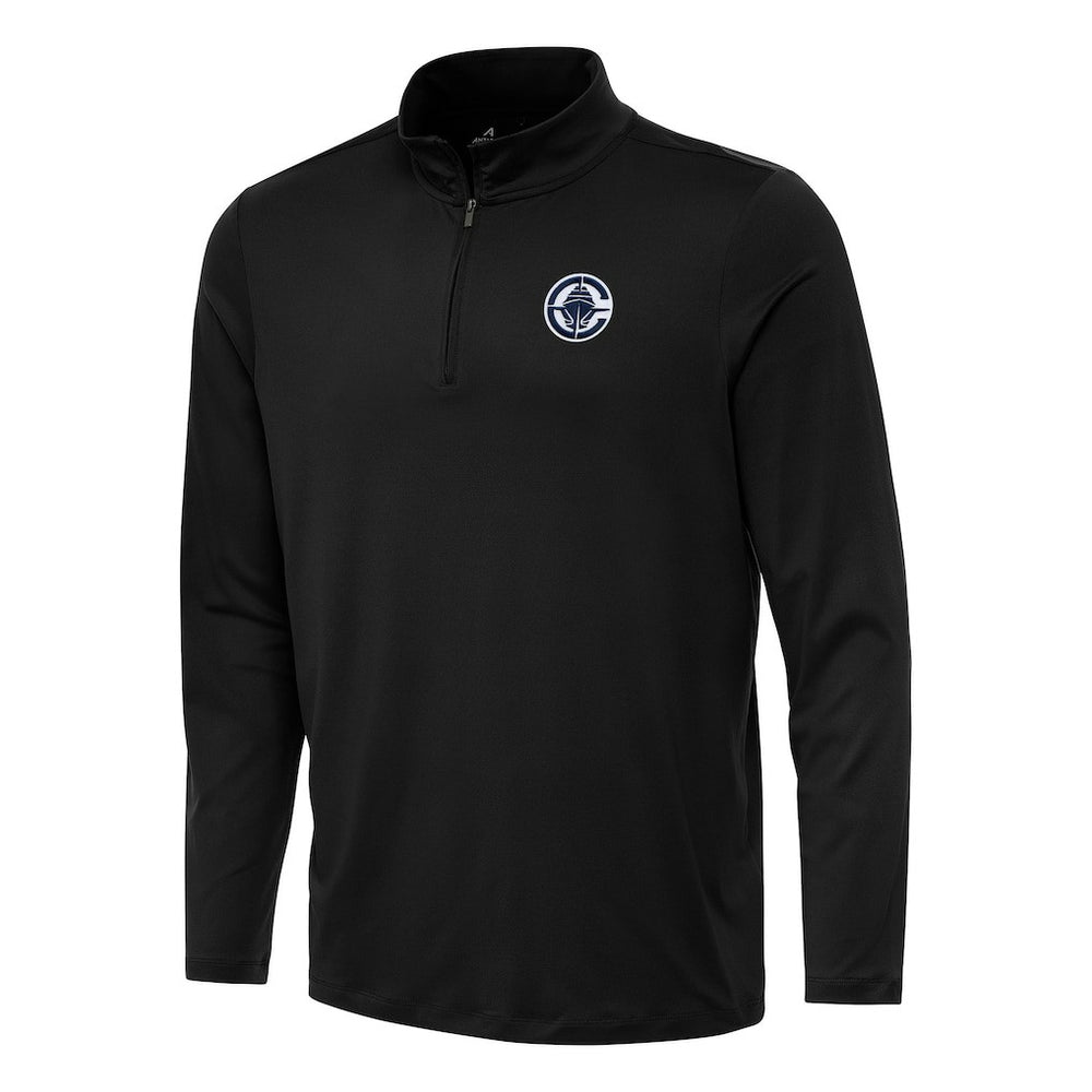 LA Clippers Antigua Reprocess Quarter-Zip Top - Black shop