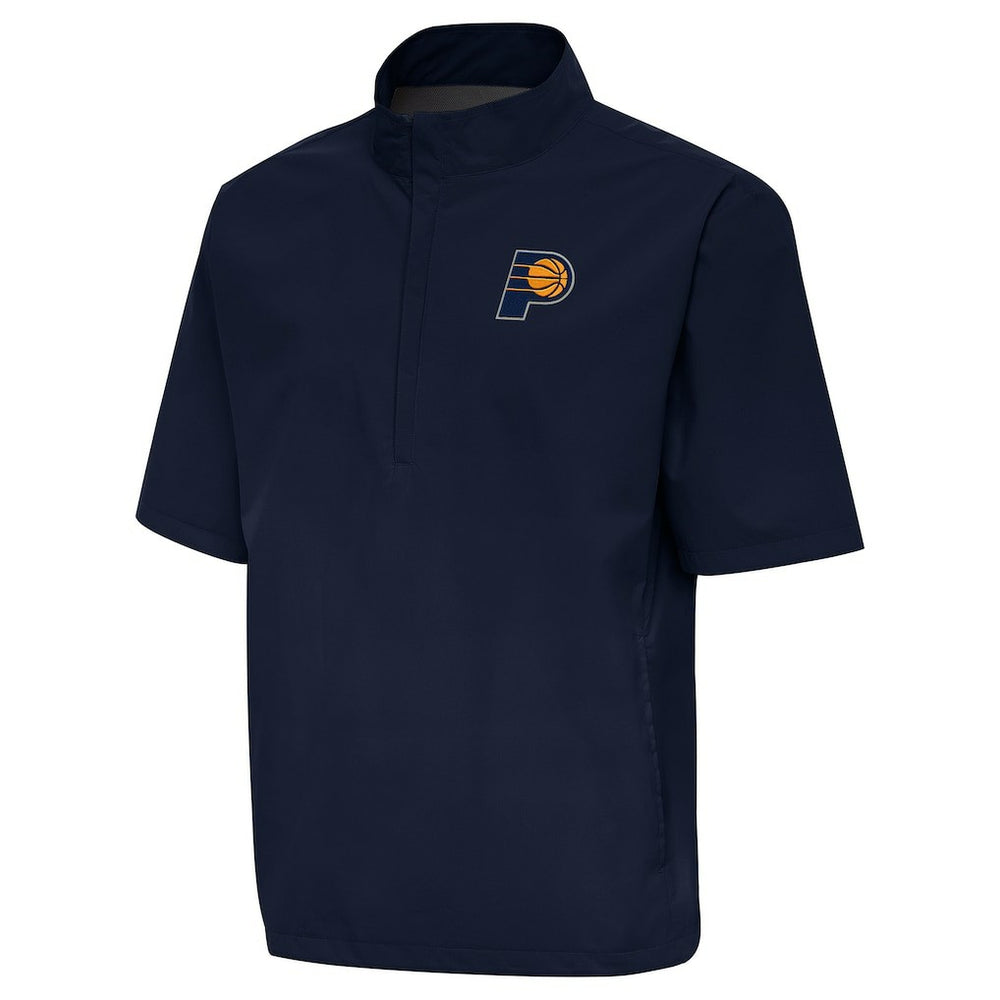 Indiana Pacers Antigua Brisk Quarter-Zip Windbreaker - Navy sale