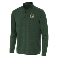 Milwaukee Bucks Antigua Bright Quarter-Zip Top - Hunter Green cheap