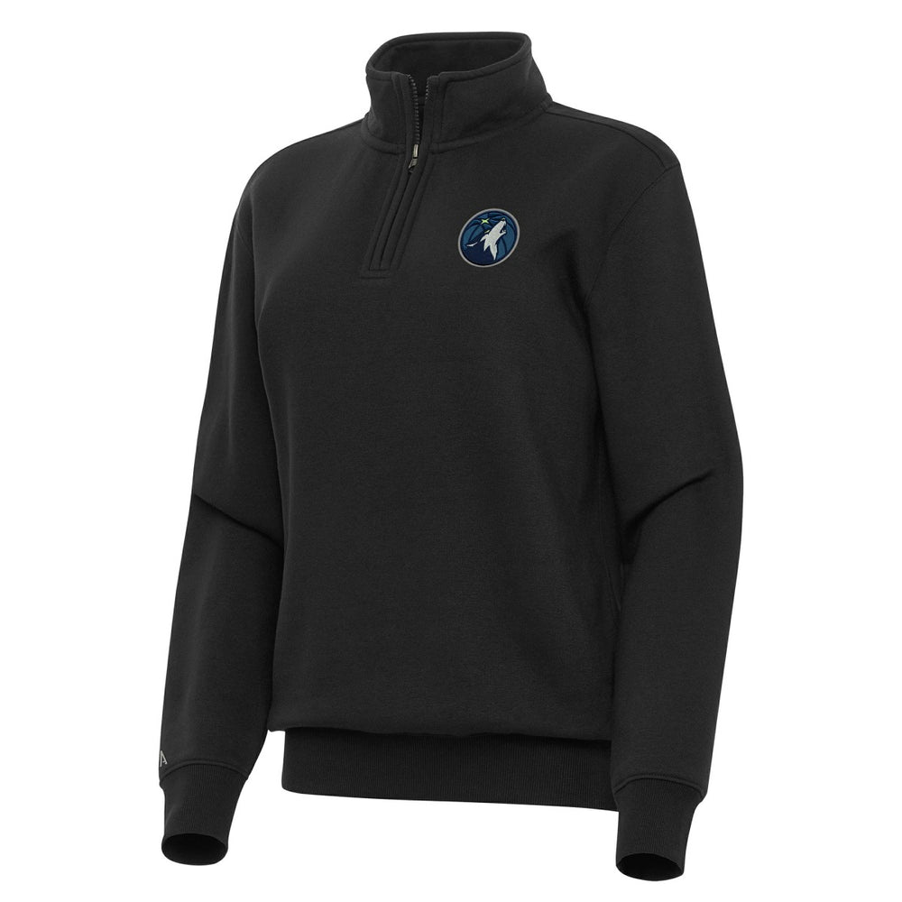 Minnesota Timberwolves Antigua Women's Victory Quarter-Zip Sweatshirt - Black online