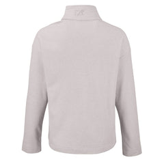 NFL Cleveland Browns Cutter & Buck Women's Hunts Point Eco Textured Fleece Recycled Quarter-Snap Pullover