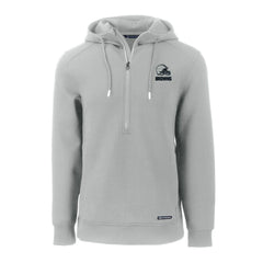 NFL Cleveland Browns Cutter & Buck Roam Eco Recycled Half-Zip Pullover Hoodie