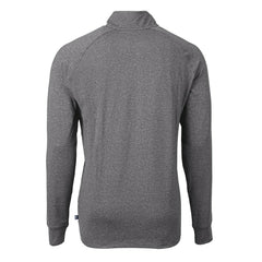 NFL Cleveland Browns Cutter & Buck Big & Tall Adapt Eco Knit Quarter-Zip Top