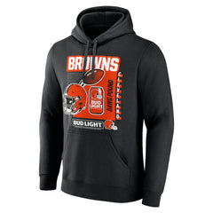 NFL Cleveland Browns Bud Light Pullover Hoodie