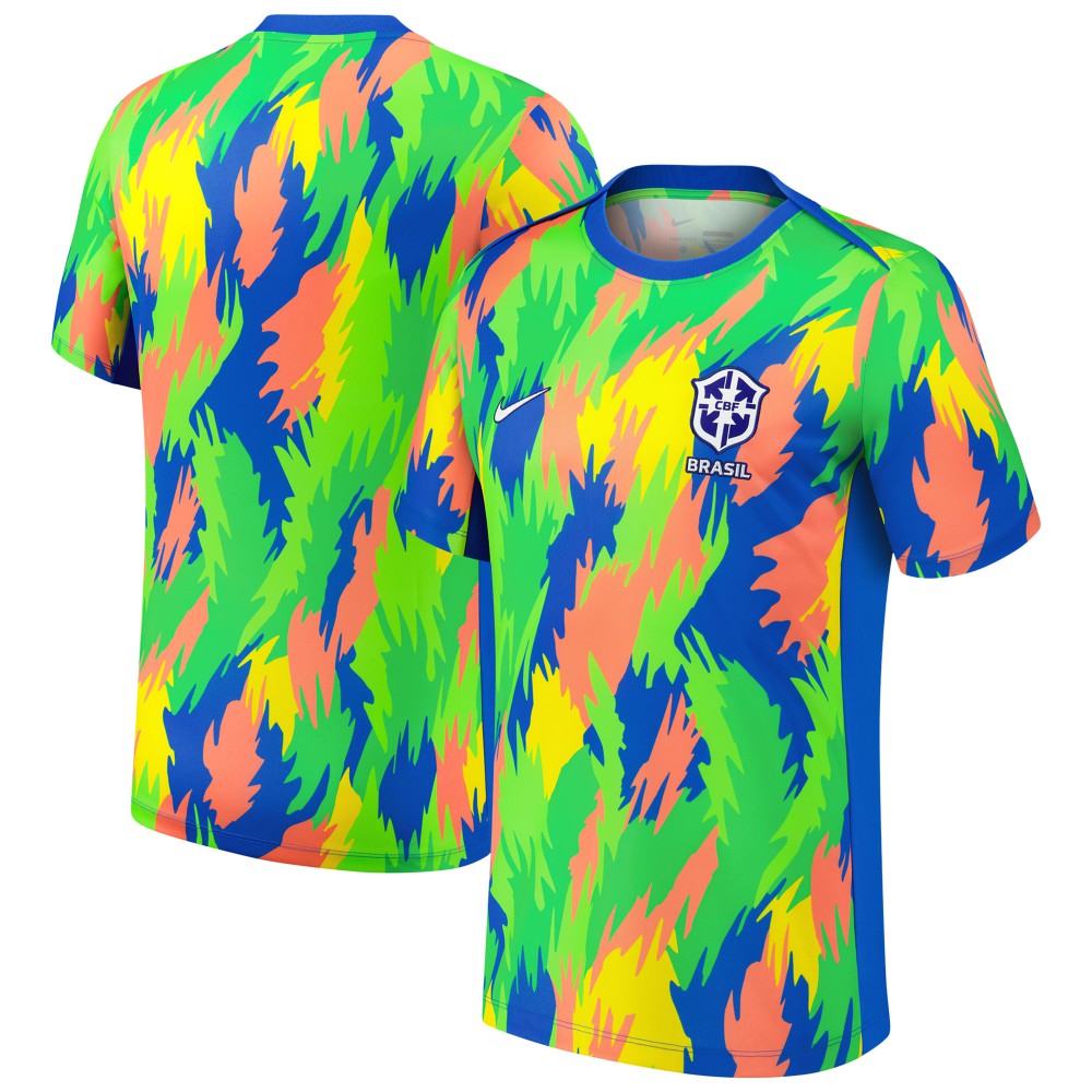 Brazil Women's National Team 2025 Academy Pro Pre-Match Performance Top / Soccer Sale
