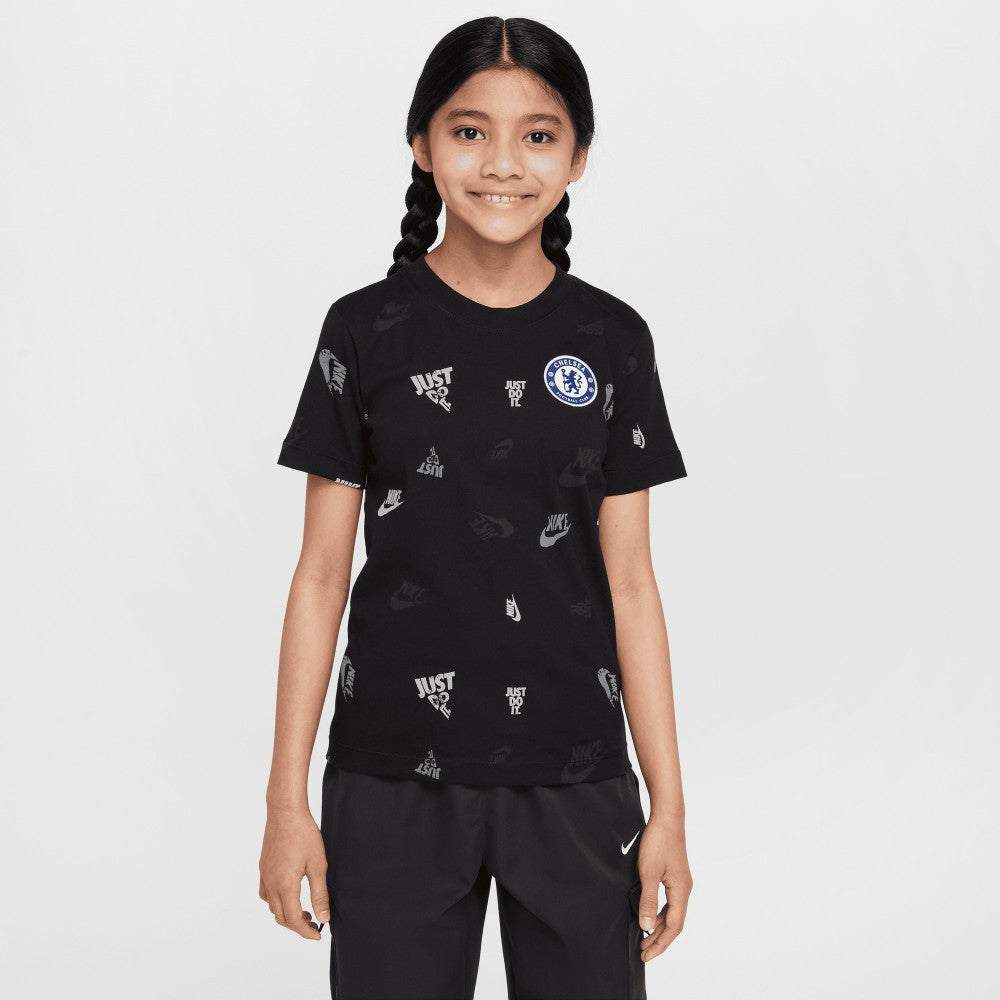 Chelsea Youth Just Do It Crest T-Shirt / Soccer Online