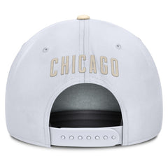Chicago Cubs Pro Performance Snapback Hat - White/Cream | Nike