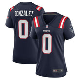 NFL New England Patriots Christian Gonzalez Women's Team Game Jersey