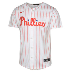 Philadelphia Phillies Youth Home Game Jersey - White | Nike