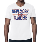 New York Islanders Starter Mesh Look Team Name T-Shirt