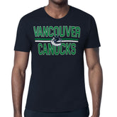 Vancouver Canucks Starter Mesh Look Team Name T-Shirt