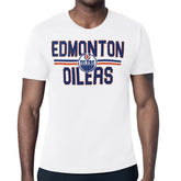 Edmonton Oilers Starter Mesh Look Team Name T-Shirt