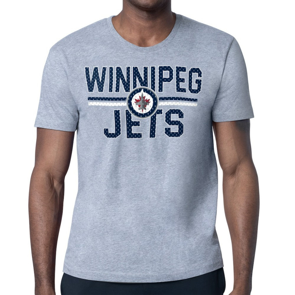 Winnipeg Jets Starter Mesh Look Team Name T-Shirt