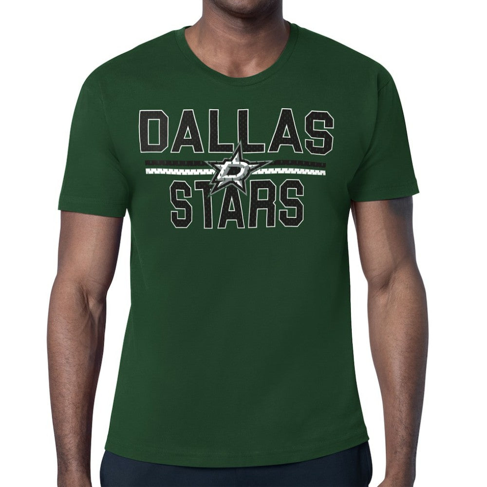 Dallas Stars Starter Mesh Look Team Name T-Shirt