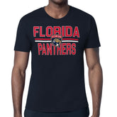 Florida Panthers Starter Mesh Look Team Name T-Shirt