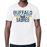 Buffalo Sabres Starter Mesh Look Team Name T-Shirt
