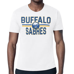 Buffalo Sabres Starter Mesh Look Team Name T-Shirt