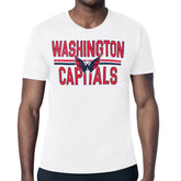 Washington Capitals Starter Mesh Look Team Name T-Shirt