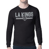Los Angeles Kings Starter Mesh Look Team Name Long Sleeve T-Shirt