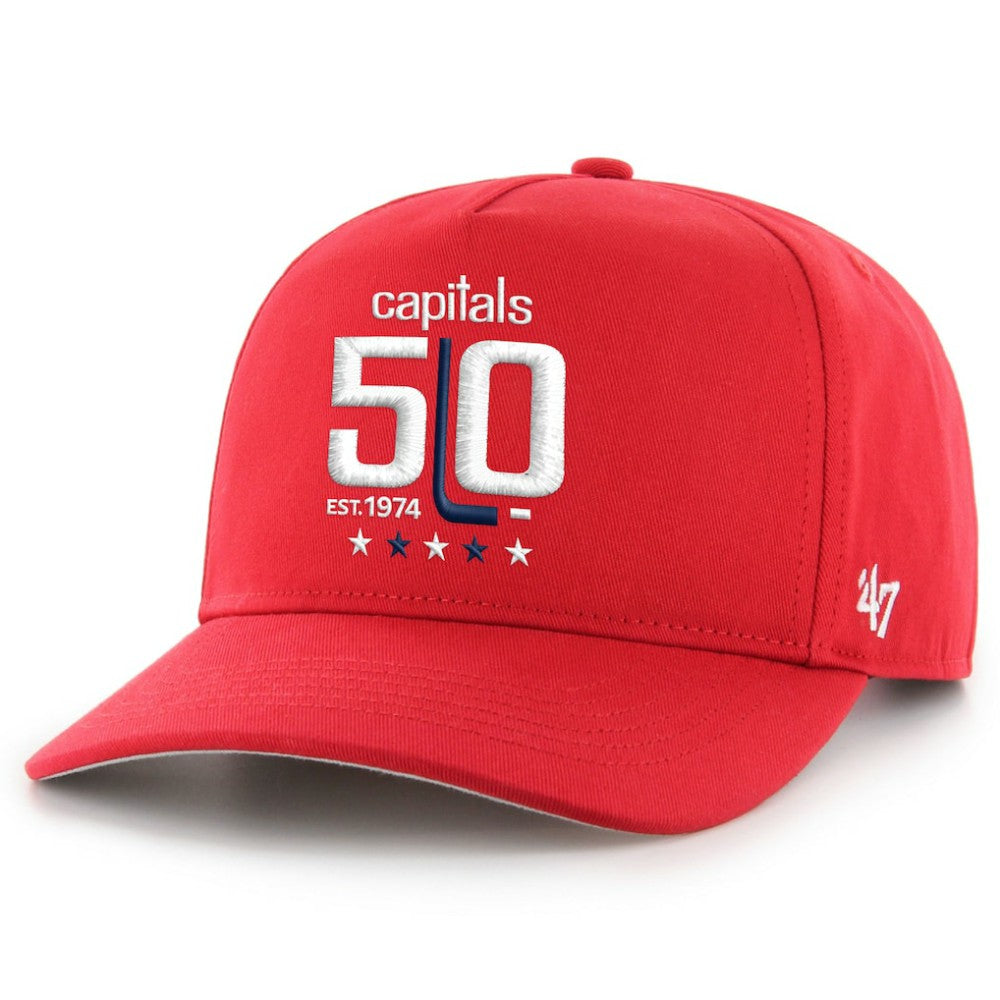 Washington Capitals '47 50th Anniversary Hitch Adjustable Hat
