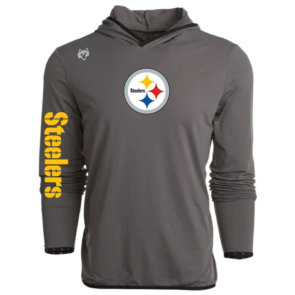 NFL Pittsburgh Steelers Greyson Clothiers Colorado Long Sleeve Hoodie T-Shirt