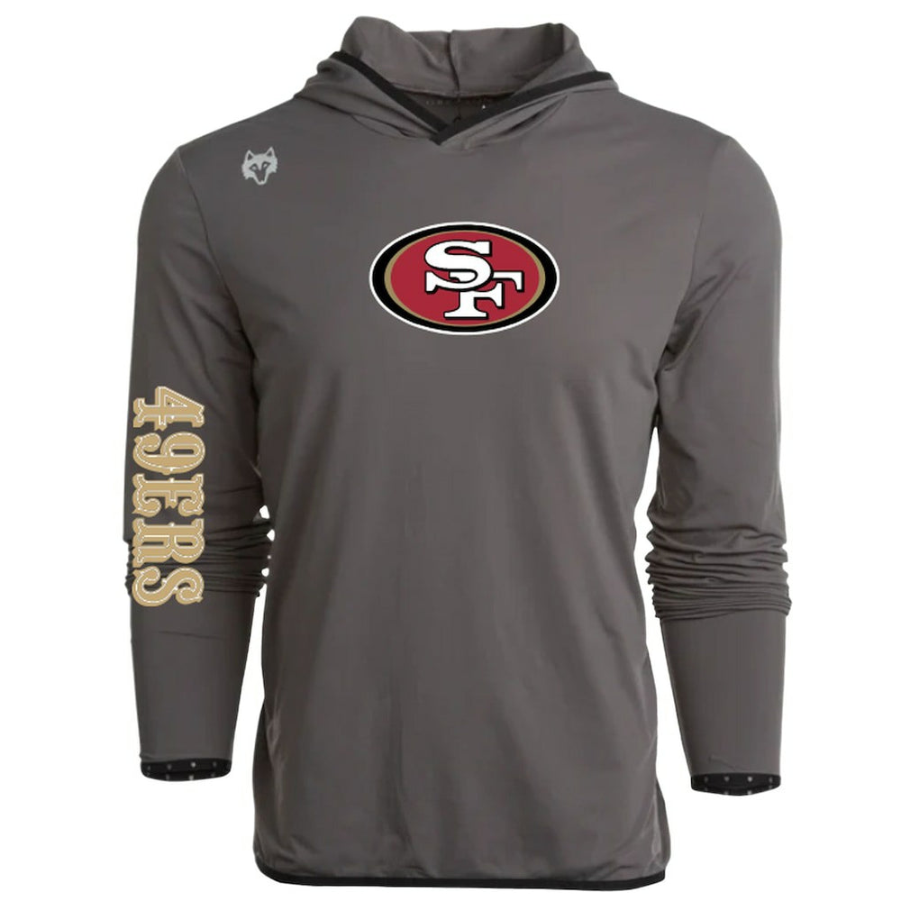 NFL San Francisco 49ers Greyson Clothiers Colorado Long Sleeve Hoodie T-Shirt