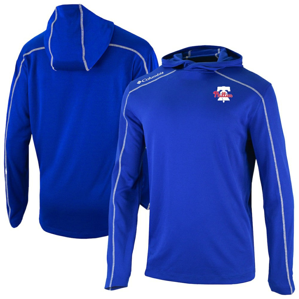 Philadelphia Phillies Omni-Wick Shotgun Pullover Hoodie - Royal | Columbia
