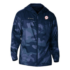 New York Yankees Camo Flash Challenger Full-Zip Windbreaker Jacket - Navy | Columbia