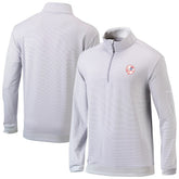 New York Yankees Omni-Wick Even Lie Quarter-Zip Pullover Top - Gray | Columbia