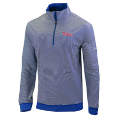 Philadelphia Phillies Omni-Wick Even Lie Quarter-Zip Pullover Top - Royal | Columbia