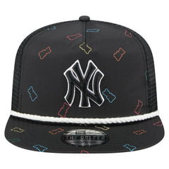 New York Yankees Gummy Golfer Trucker Adjustable Hat - Black | New Era