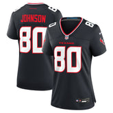 NFL Houston Texans Andre Johnson Women's Team Retired Player Game Jersey