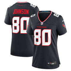 NFL Houston Texans Andre Johnson Women's Team Retired Player Game Jersey