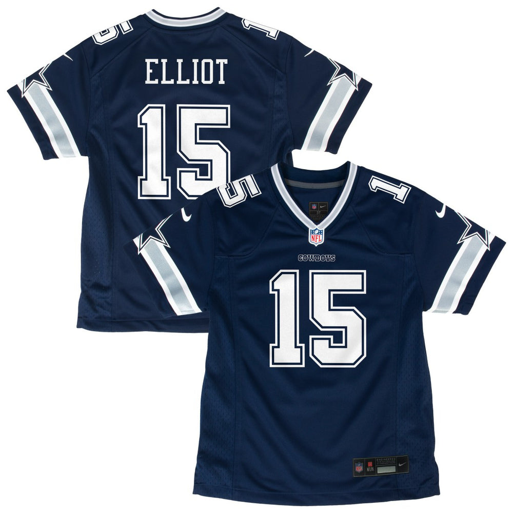 NFL Dallas Cowboys Ezekiel Elliott Youth Game Jersey