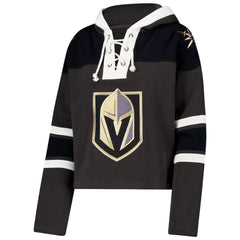Vegas Golden Knights '47 Women's Cropped Superior Lacer Pullover Hoodie
