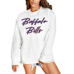NFL Buffalo Bills Gameday Couture Women's Classic Comeback Oversized Long Sleeve T-Shirt