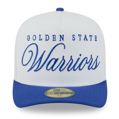 Golden State Warriors 2025 NBA Draft A-Frame 59FIFTY Fitted Hat sale - White/Royal | New Era discount