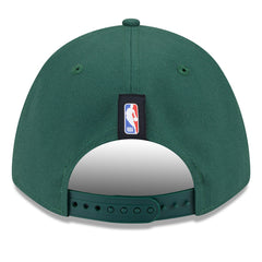 Milwaukee Bucks 2025 NBA Draft M-Crown A-Frame 9FORTY Adjustable Hat - Hunter Green | New Era for sale