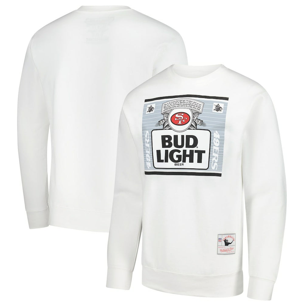 NFL San Francisco 49ers x Bud Light The Crest Pullover Sweatshirt